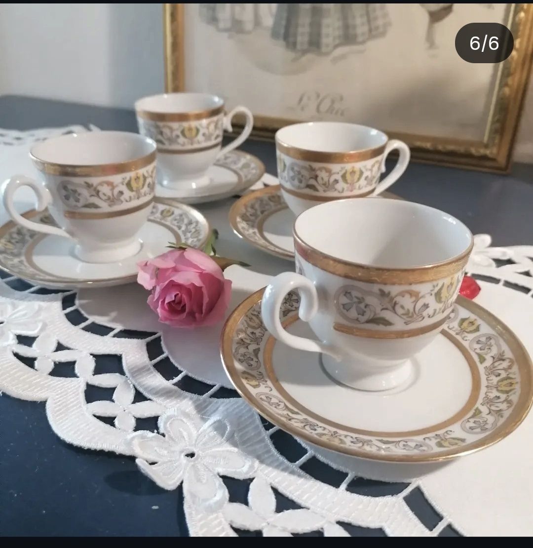 Tazze: Antike Espressotassen mit Unterteller 4er Set W.Germany  – Usato da Aegerten venduto da Jos_zem
