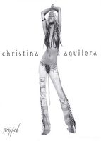 Poster Christina Aguilera stripped