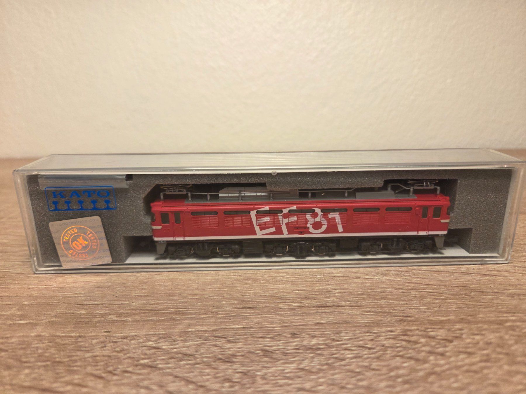 Kato Modellini di ferrovie: Kato N 3021-2 E-Lok EF81 J.N.R – Nuovo e nell'imballaggio originale da St-Aubin-Sauges venduto da Lo_Go 7