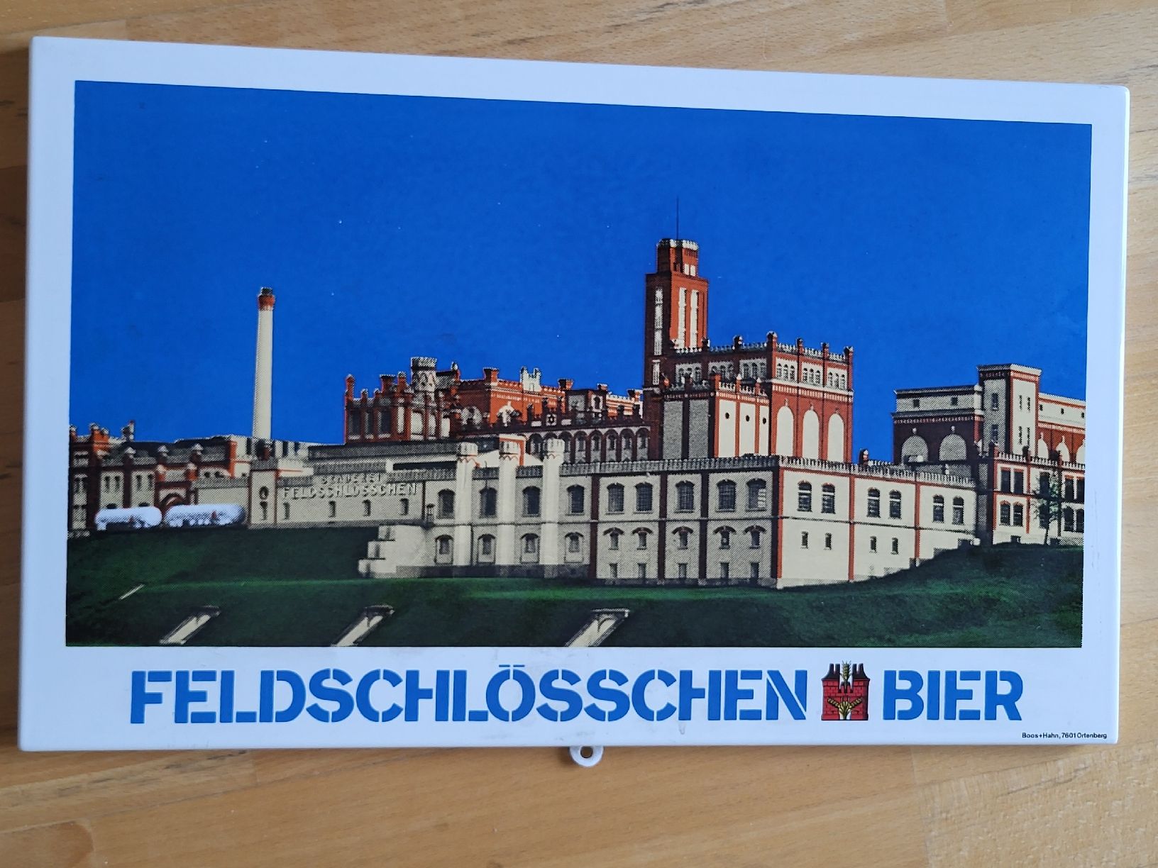 Feldschlösschen Insegne: Schlid Feldslöschen Bier Emailschild – Usato da nunningen venduto da mic_88k2 6