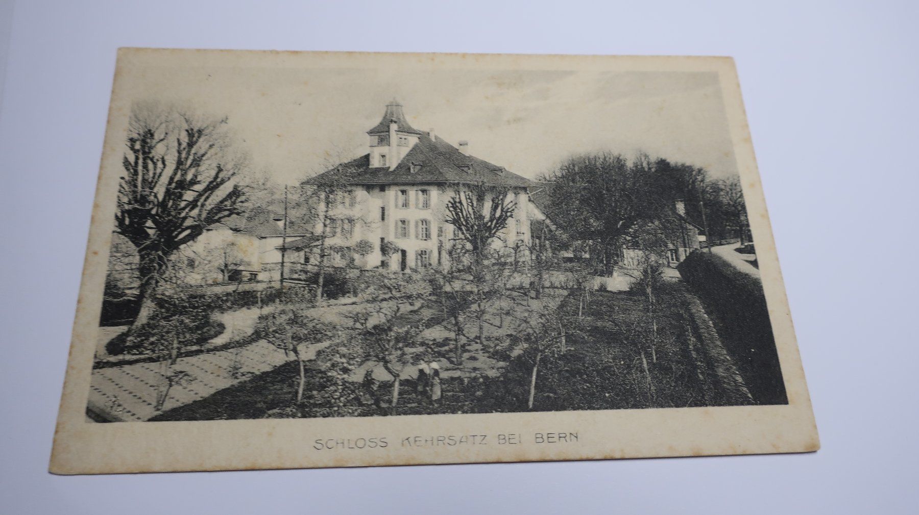 Cartoline postali: Schloss Kehrsatz bei Bern.  1917 – Usato da Cormoret venduto da Pascalll2001 1