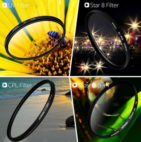 Filtri: 58mm|52mm UV Filter + CPL + Start8 + Close-up – Nuovo e nell'imballaggio originale da Unterägeri venduto da RmOnline 7