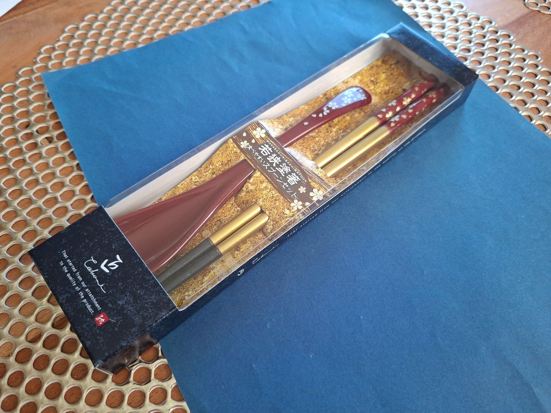 Set di posate: Made in Japan Chopstick,Spoon/Löffel,Stäbchen set!! – Nuovo (secondo la descrizione) da Goldach venduto da mamakotzi 5
