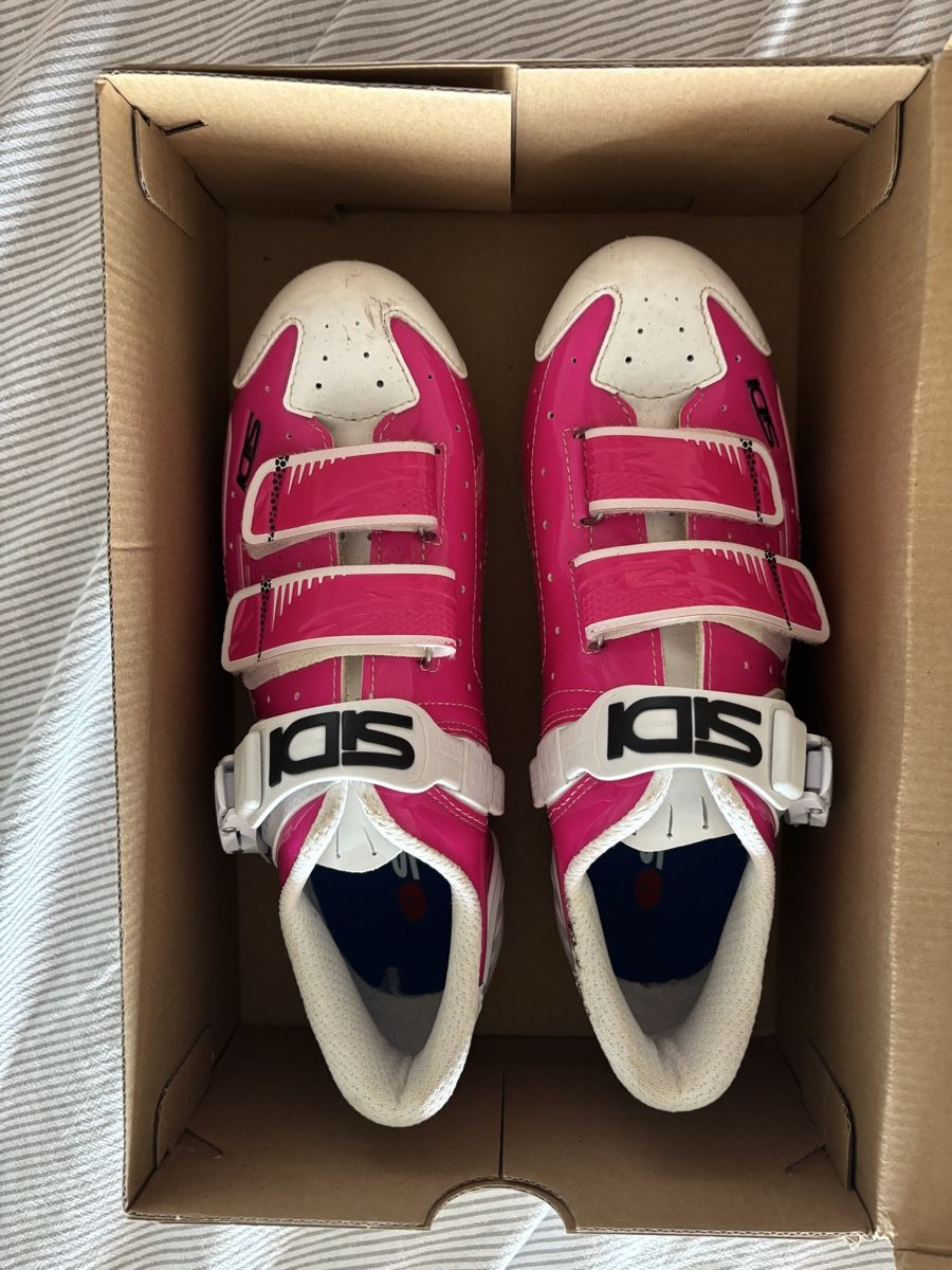 SIDI Damenschuhe: Rennradschuh pink – Gebraucht aus Oberbuchsiten von uma_l7sl