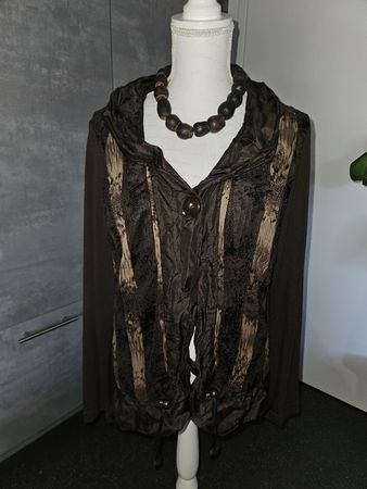 Kapalua Damen dünne Jacke braun Grösse 44