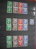 1939 LANDESAUSSTELLUNG SATZ 3 SPRACHEN POSTFRISCH+GESTEMPELT