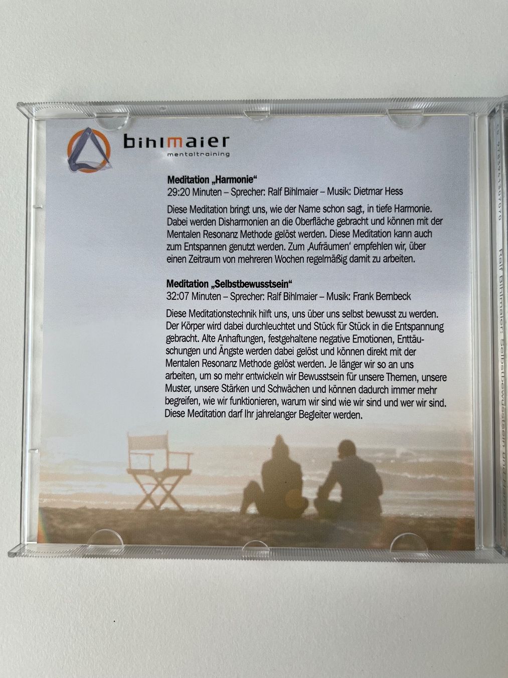 CDs: Selbstbewusstsein und Harmonie  -  Bihlmaier -  Mediation CD – Gebraucht aus Lohn-Ammannsegg von panywa 2