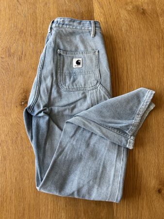 Carhartt Jeans hellblau Schnitt Boyfriend Size 26