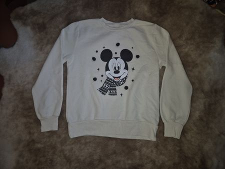Disney Mickey Mouse Winter Pullover, XS,