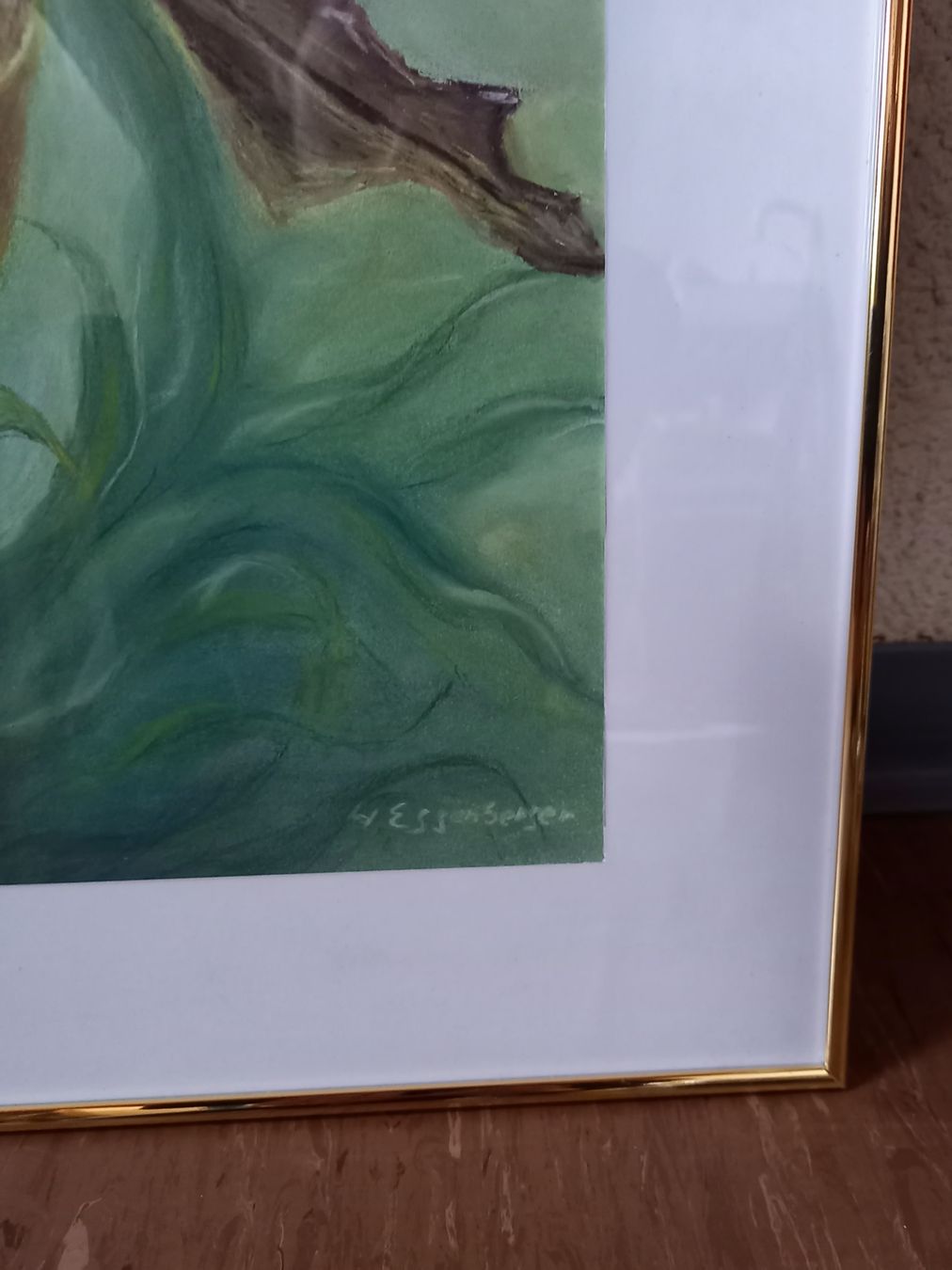 Dipinti: Altes ÖLBILD;  handgemalt und signiert – Usato da Marbach LU venduto da Ilrebo 1