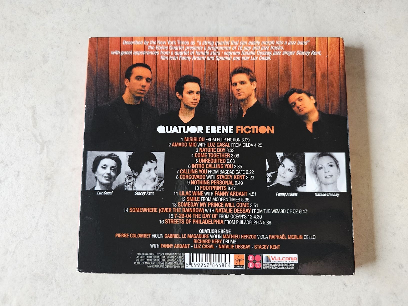 CD: Quatuor Ebene  -  Fiction – Usato da Schneisingen venduto da backstore24 1