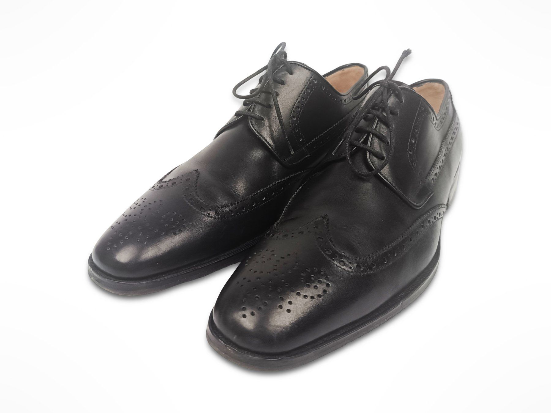 Herrenschuhe: CALPIERRE Schwarzer Businessschuh Gr. 45/46 – Gebraucht aus Suhr von Restwert_Suhr
