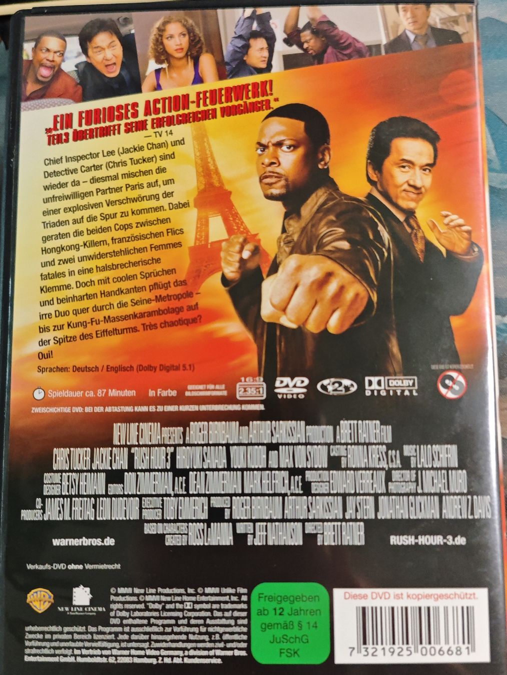 Tutti i DVDs: Rush Hour 3 – Usato da Laufenburg venduto da Toni5010 1
