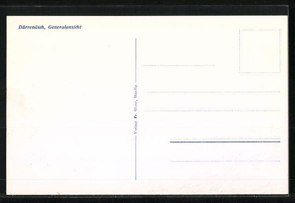 Cartoline postali: AK Dürrenäsch, Ortsansicht – Usato da Berlin venduto da bartko-reher 1
