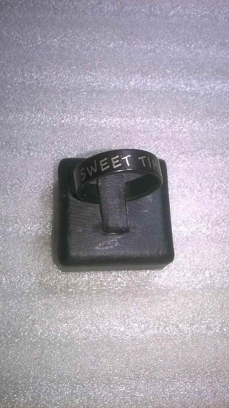 Ringe: RING EDELSTHAL,,MIT SWEET TIME IST GESCHRIEBEN – Neu (gemäss Beschreibung) aus Basel von bijoutrie_4