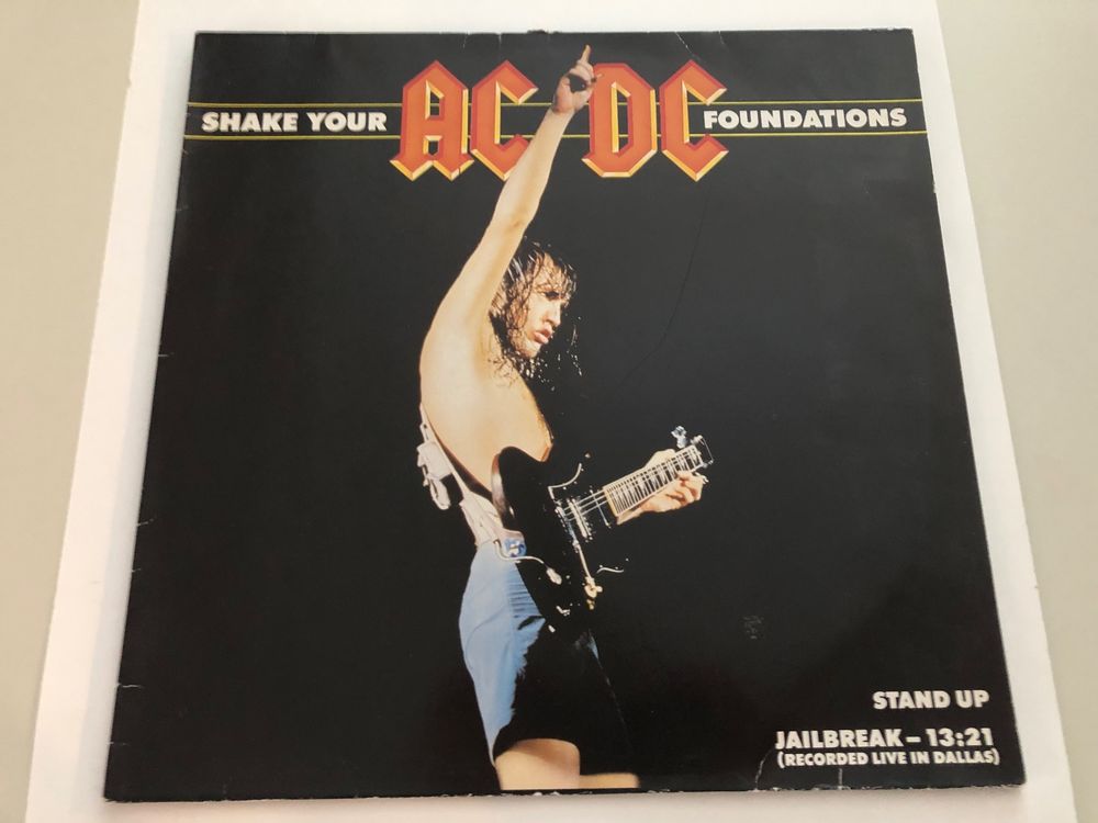 LP AC/DC „Shake your Foundations“ 1985 | Kaufen auf Ricardo