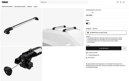 Dachträger Thule WingBar BMW 5-series F11 Touring 2010-17