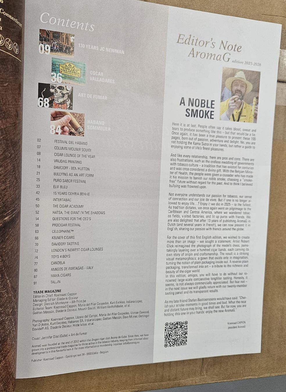 Riviste & Magazine: Cigars Trade Magazine AromaG Spring 2026 English Version – Nuovo (secondo la descrizione) da Dachsen venduto da Topparts1 3