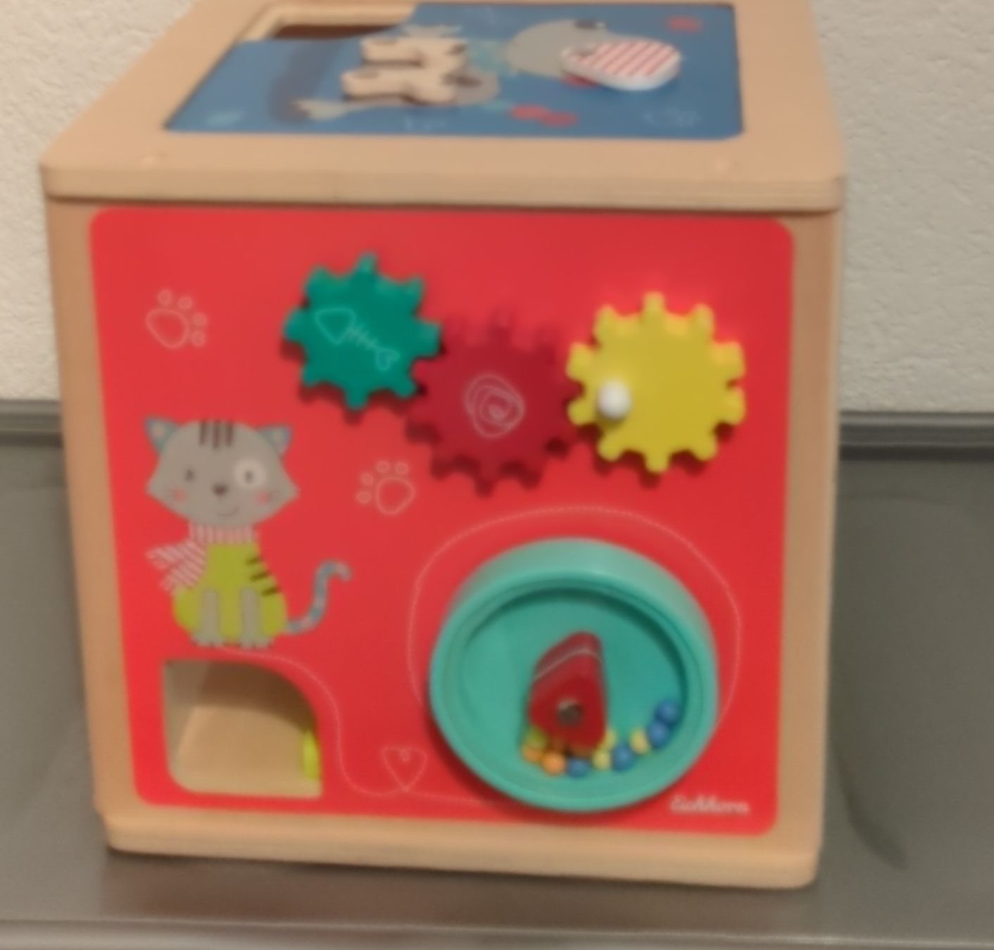 Giocattoli: Cube d'activités bébé en bois – Usato da Corminboeuf venduto da MrGP87