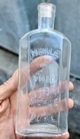 antik HUILE DE FOIE DE MORUE PURE glasflasche 250