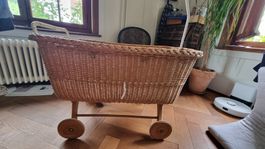 Vintage Stubenwagen Träumeland Matratze inklusive