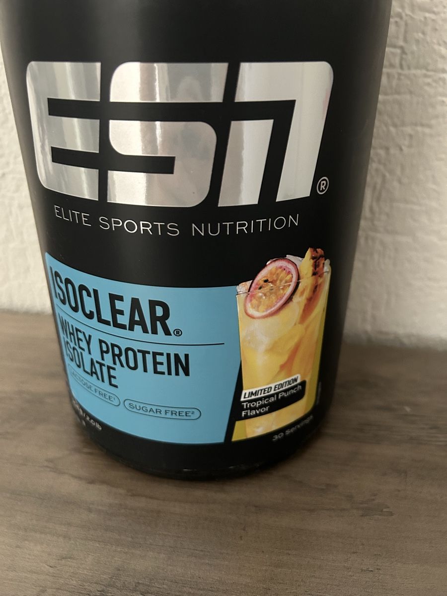 Esn Lebensmittel & Spezialitäten: ESN ISOCLEAR Whey Protein Isolate Tropical Punch - Neu – Neu und originalverpackt aus Wettswil von mwo_dh8j