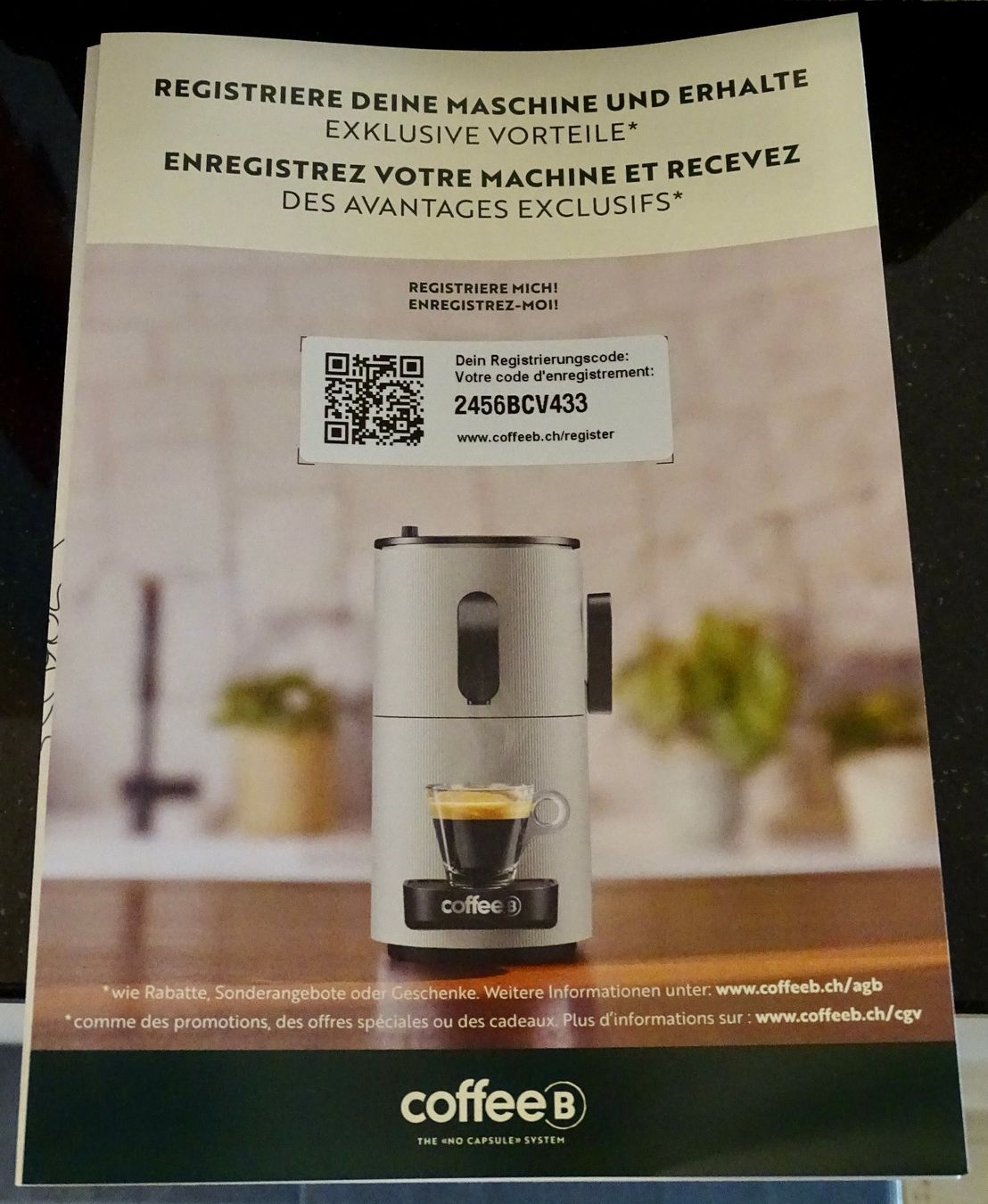 Coffee B Macchine per caffè & Macchine per espresso: Kaffemaschine Coffee B Horizon rot – Usato da Gwatt (Thun) venduto da samojede67 2