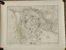 Breitinger Plan Stadt Zürich 1814 Kupferstich