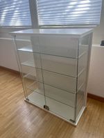 Vitrine aus Hartglas