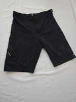 Schwarze Trekking/Radsport Shorts, Gr. M
