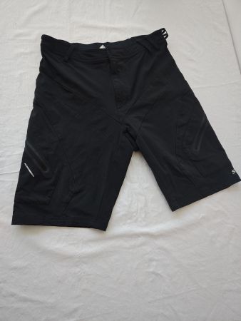Schwarze Trekking/Radsport Shorts, Gr. M