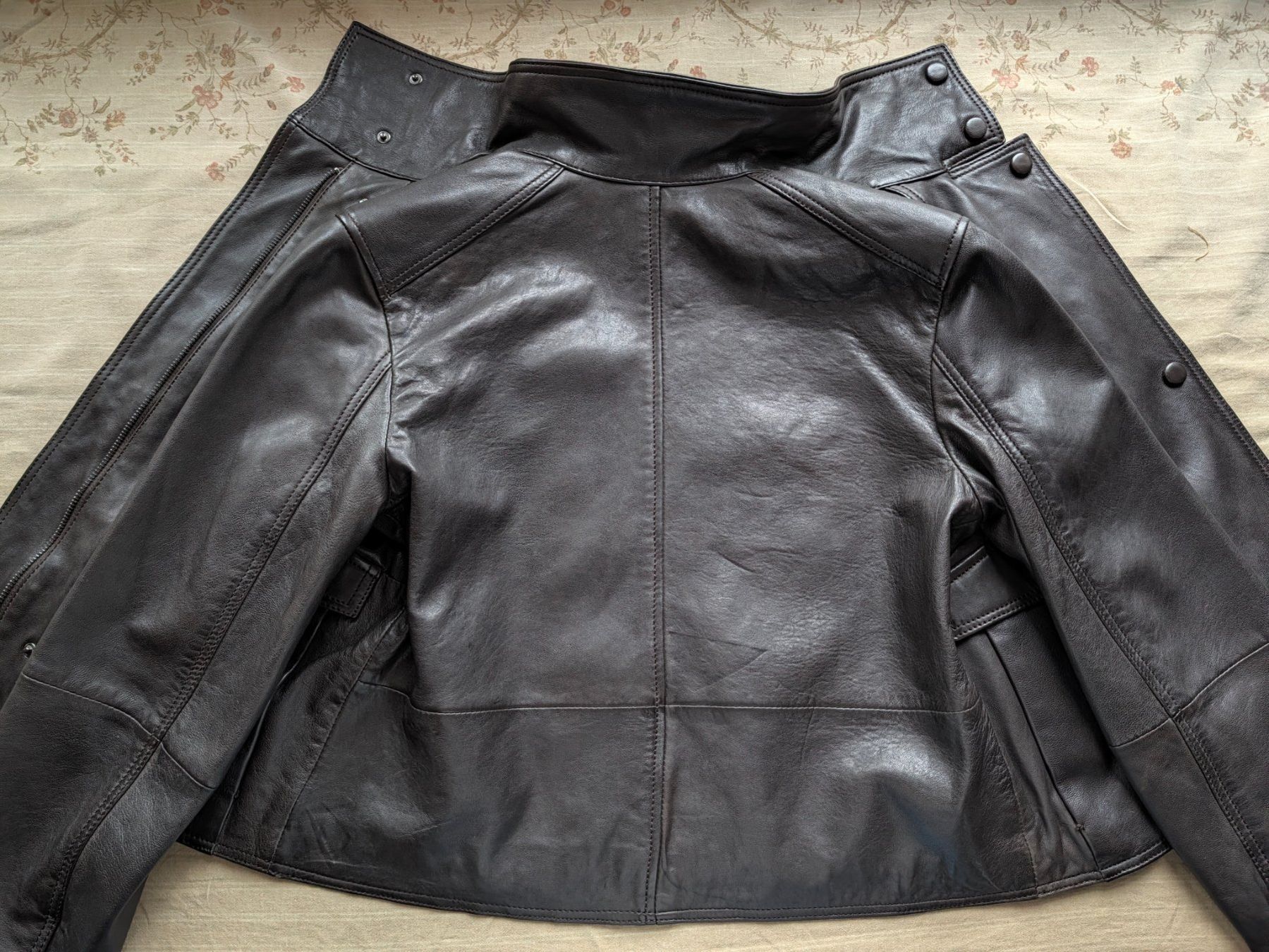 Mango Jacken: Mango genuine leather brown jacket – Neu (gemäss Beschreibung) aus Altendorf von jak_lkk8 6