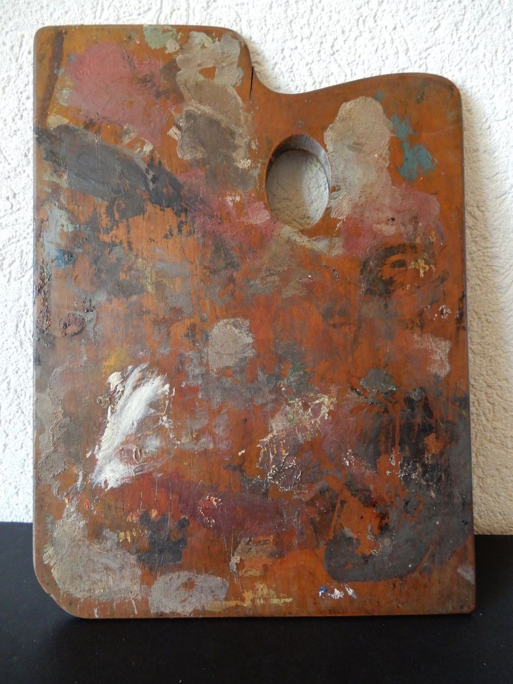 Pennelli: Antike dekorative gebrauchte Maler-Palette – Usato da Senèdes venduto da tintinette43
