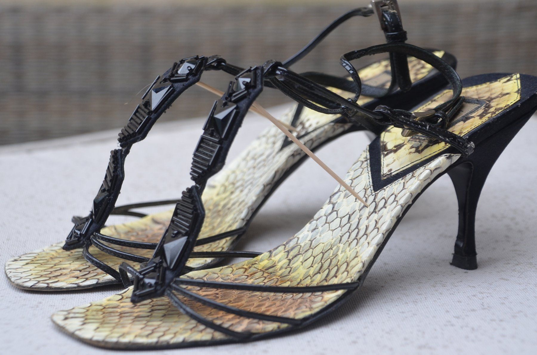 Prada Scarpe da donna: Sandalen / Sandales PRADA 39 – Usato da Collonges venduto da Auganien 7