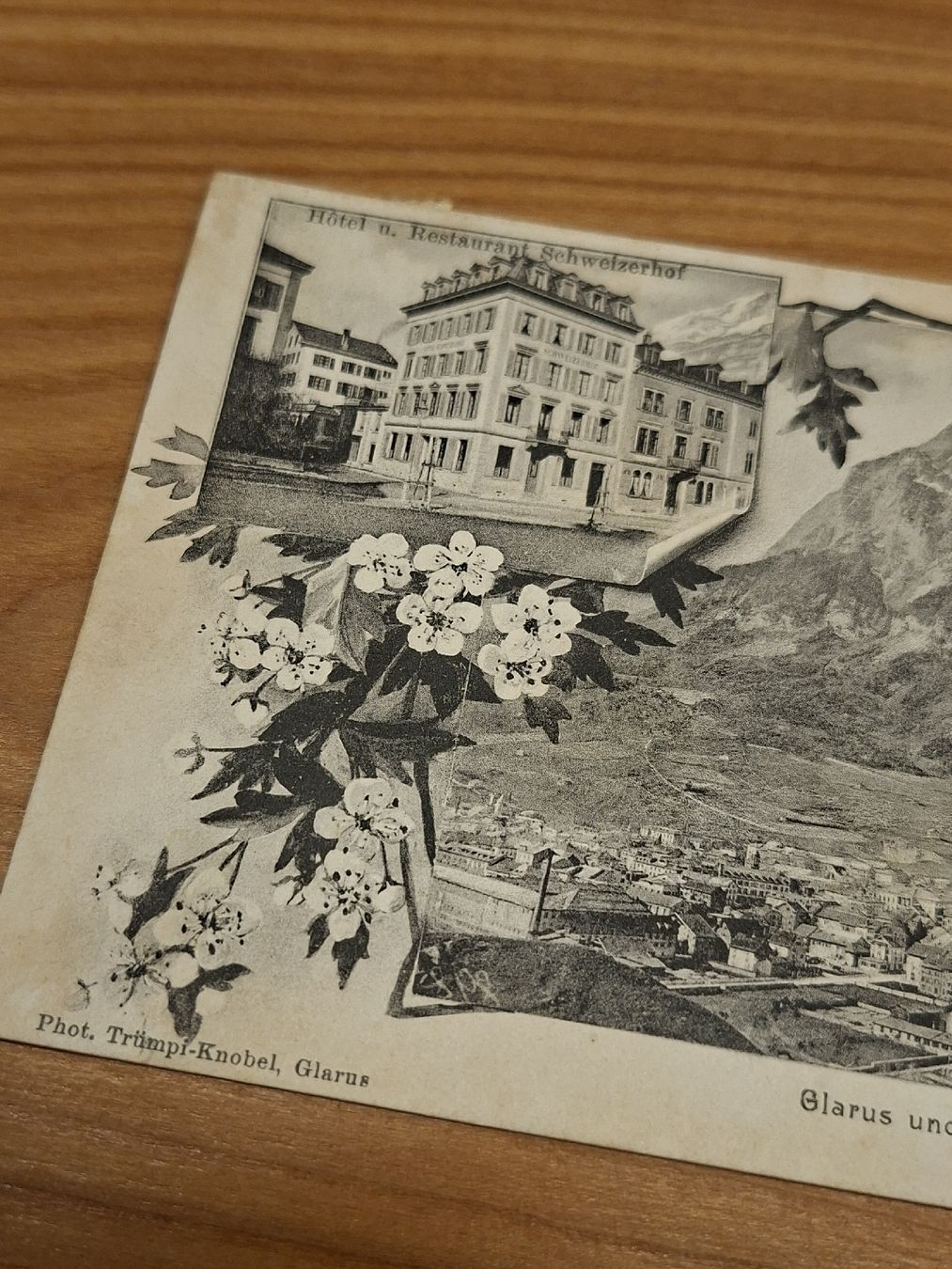 Cartoline postali: Postkarte Glarus 1907 – Usato da Ganterschwil venduto da HeidiuPeter 2
