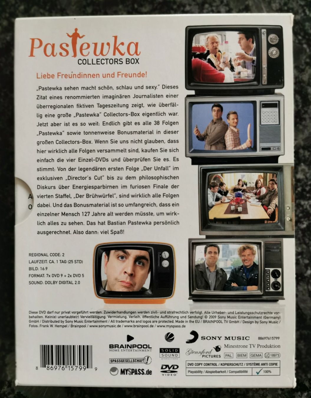 Tutti i DVDs: DVD Pastewka Collectors Box – Nuovo (secondo la descrizione) da Eschenbach SG venduto da Moonflower 2