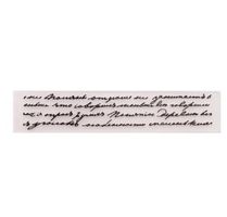Neue Prägeschablone  alte Schrift