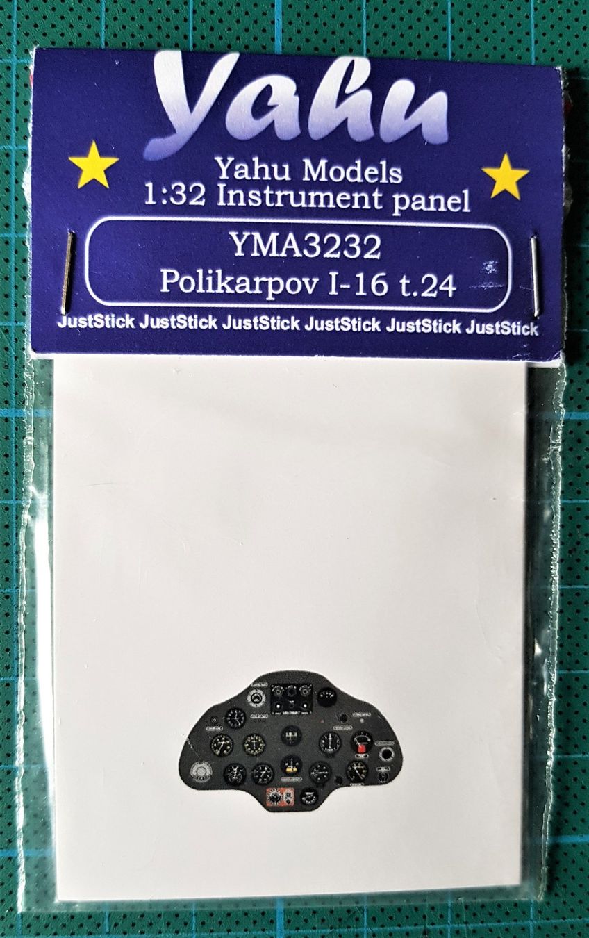 Kit di modellismo & Modellini statici: Polikarpov I-16,  Yahu Instrument panel 3D,   M 1:32 – Nuovo e nell'imballaggio originale da Abtwil  SG venduto da Relluem1