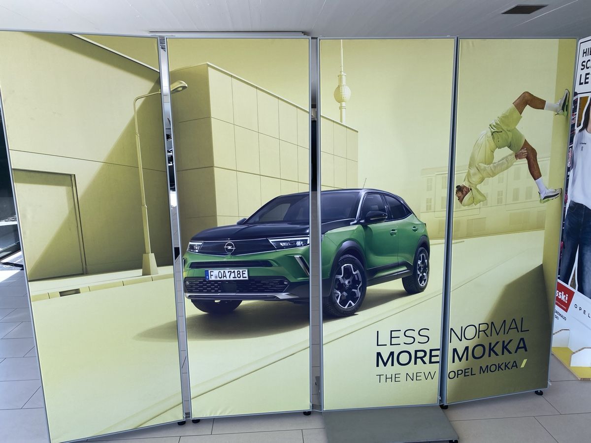 Paravents: Flex-Wall mit OPEL MOCCA 186x269cm – D'occasion à Hägglingen par Karin0802 2
