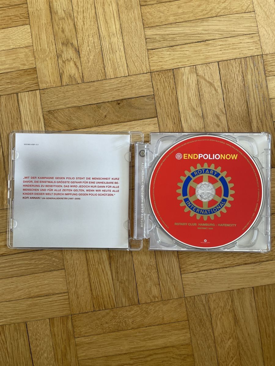 CD: EndPolioNow CD – Usato da Zürich venduto da Mr.Mauri83 1