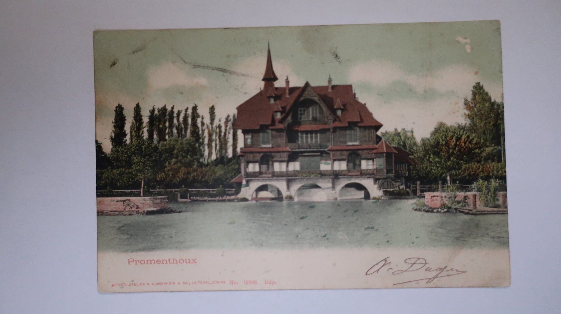 Cartoline postali: Promenthoux  1905 – Usato da Cormoret venduto da Pascalll2001 1