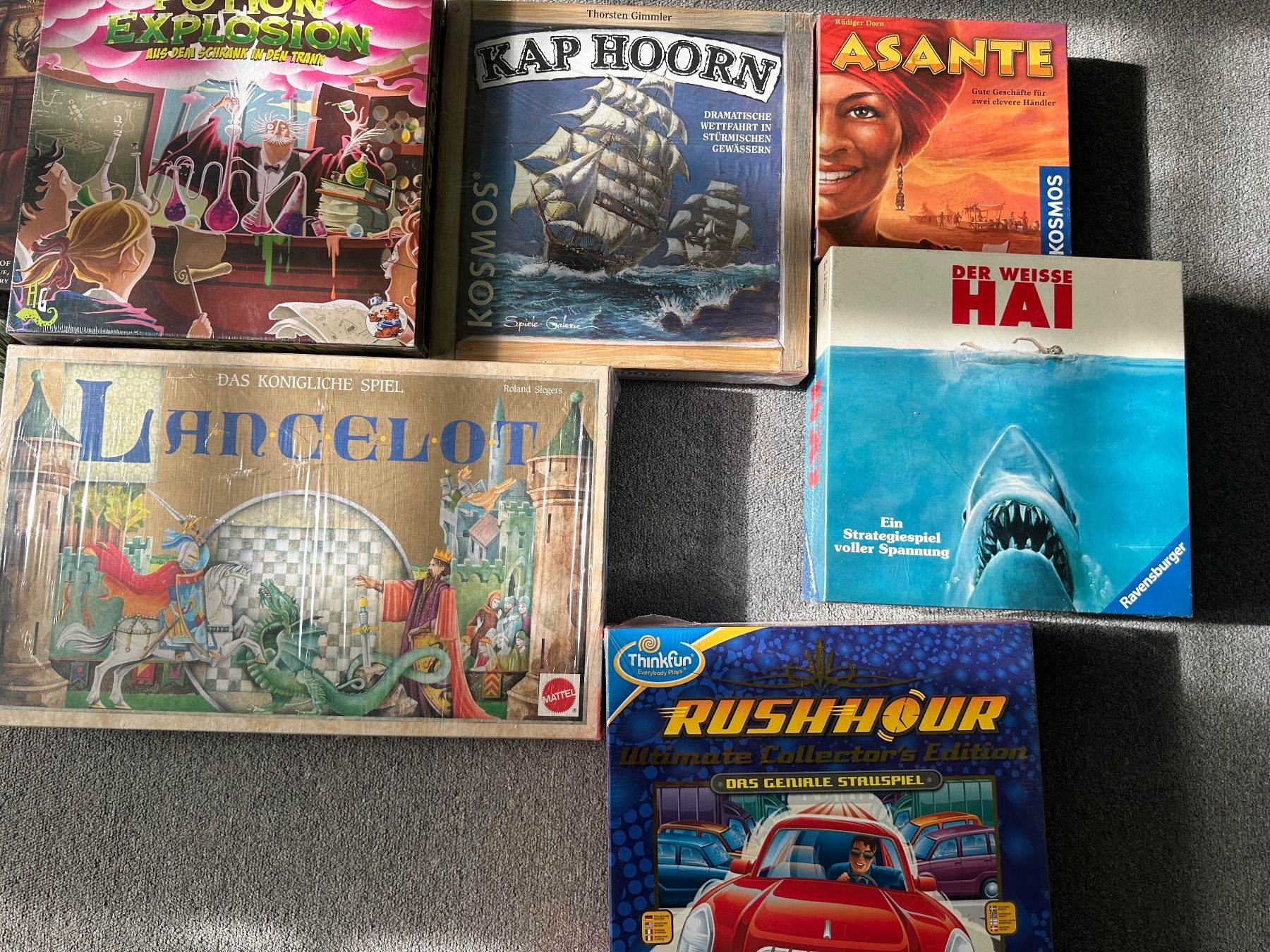 Spiele: 9 Gesellschaftsspiele – Neu (gemäss Beschreibung) aus Zug von Soda0 2
