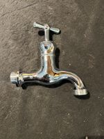 Gartenzapfenhahn Chrom. Fuer Schlauchanschluss. Neuer Zustan