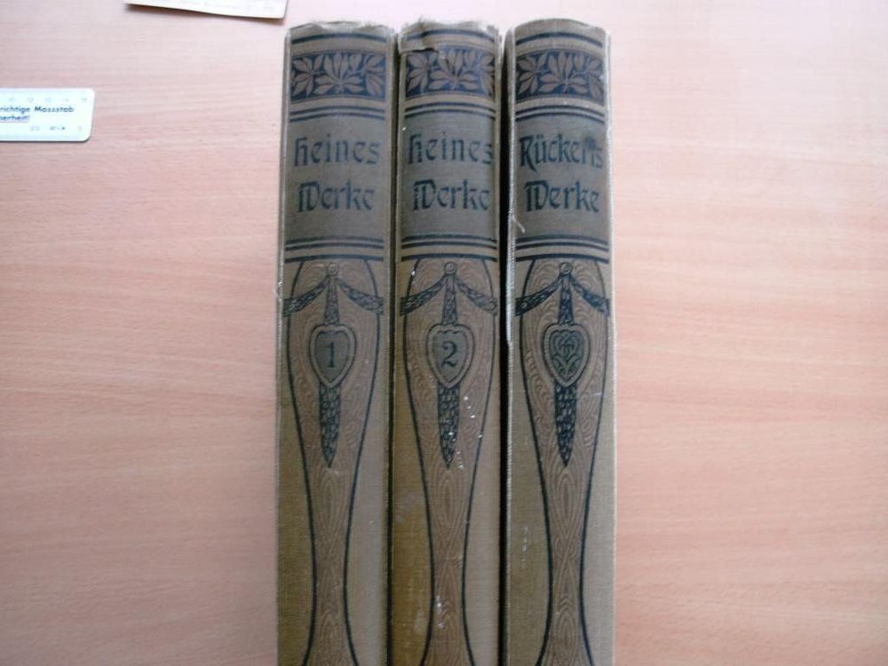 Livres: Heines + Rückerts Werke – D'occasion à Grenchen par Kogi7
