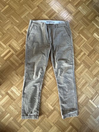 Leesures by Lee Cordhose beige Grösse W36 L32 Slim
