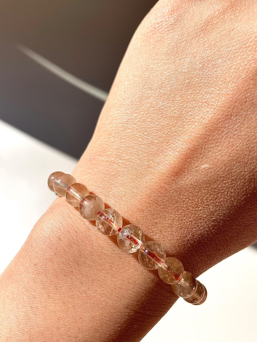 Bracciali & Braccialetti: Natürlicher Citrin-Armband Edelstein Armband Ca.7mm – Nuovo e nell'imballaggio originale da Schiers venduto da sisikristall