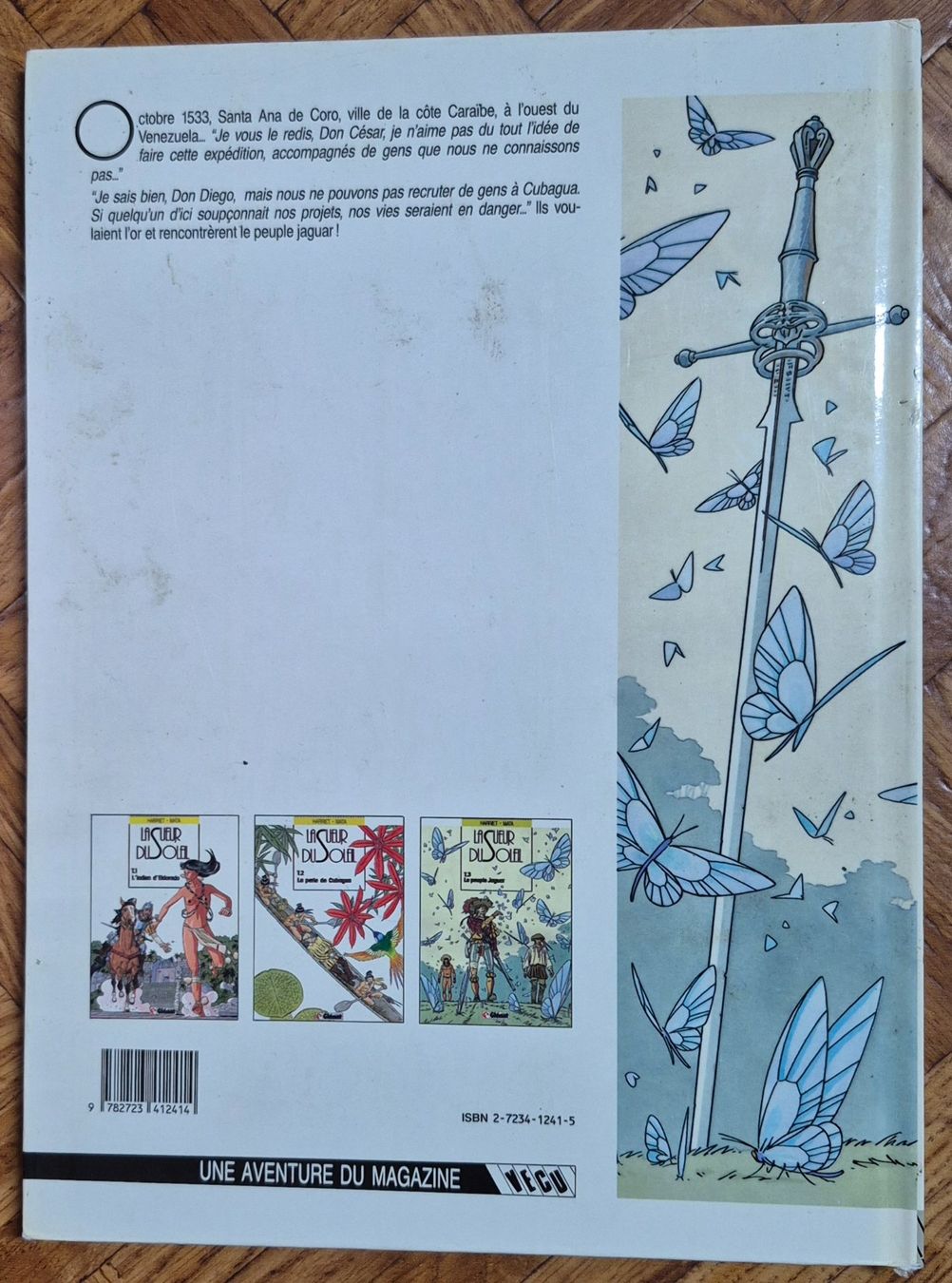 Fumetti: La Sueur du Soleil T.3 Le peuple Jaguar EO 1990 TBE – Usato da Grand-Lancy venduto da loi_599y 1
