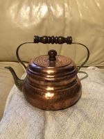 Ancienne bouilloire cuivre vintage