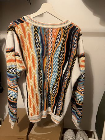 Paolo Deluxe Strickpullover Coogi-style Grösse M neuwertig