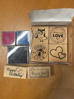 Stempelset Neu - Holz von Crelando
